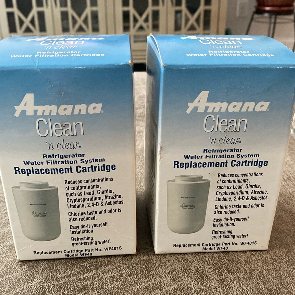 Amana Clean ‘n clear Refrigerator Water Filtration Cartridges